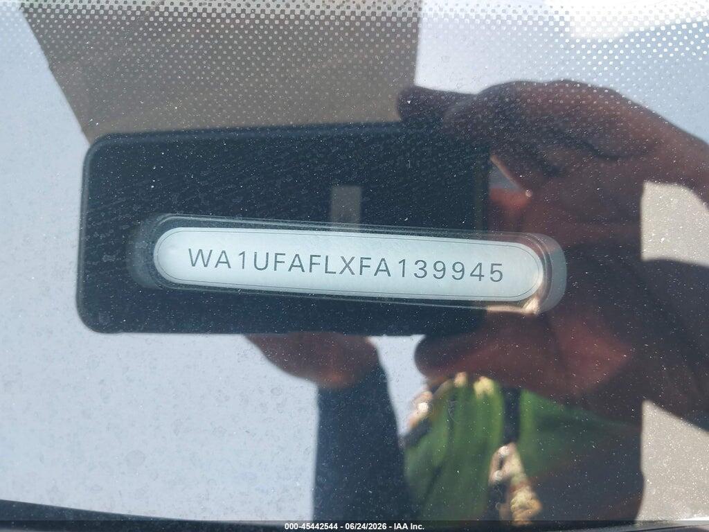 WA1UFAFLXFA139945 2015 AUDI ALLROAD photo no. 9