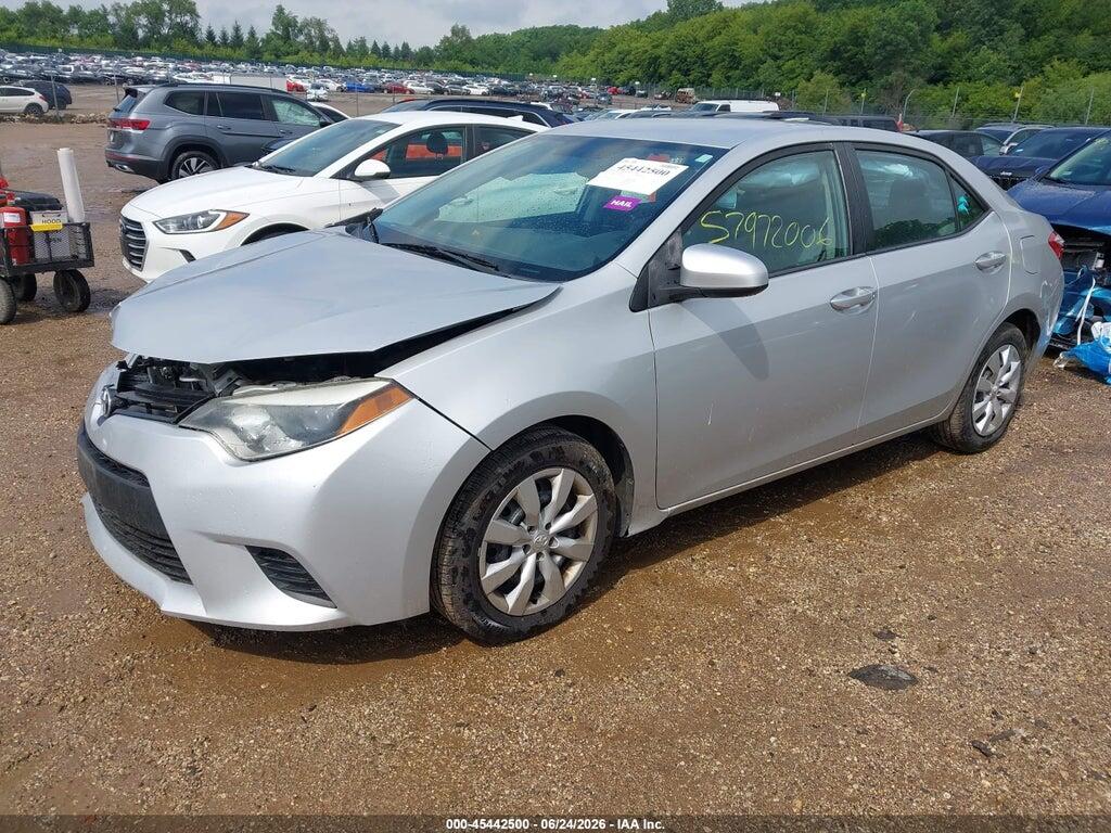 5YFBURHE3EP097046 2014 TOYOTA COROLLA photo no. 2