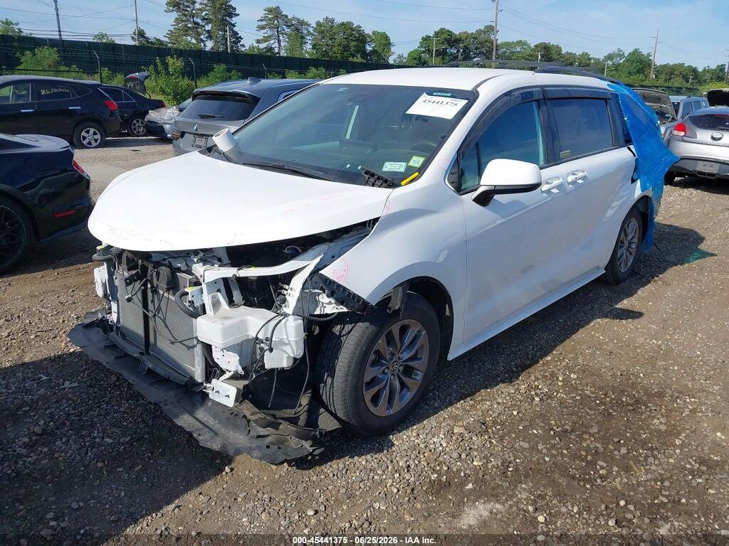 5TDKSKFC6SS220467 2025 TOYOTA SIENNA photo no. 2