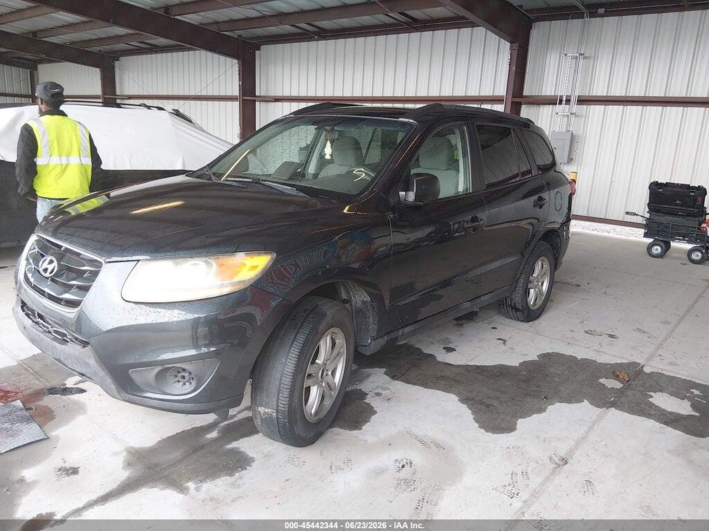 5NMSG3AB4AH361271 2010 HYUNDAI SANTA FE photo no. 2