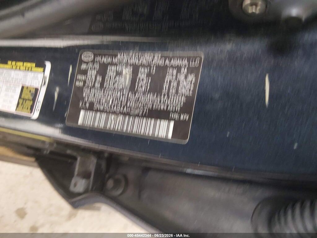 5NMSG3AB4AH361271 2010 HYUNDAI SANTA FE photo no. 9