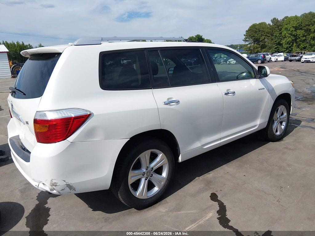 JTEDS42A292086210 2009 TOYOTA HIGHLANDER photo no. 4