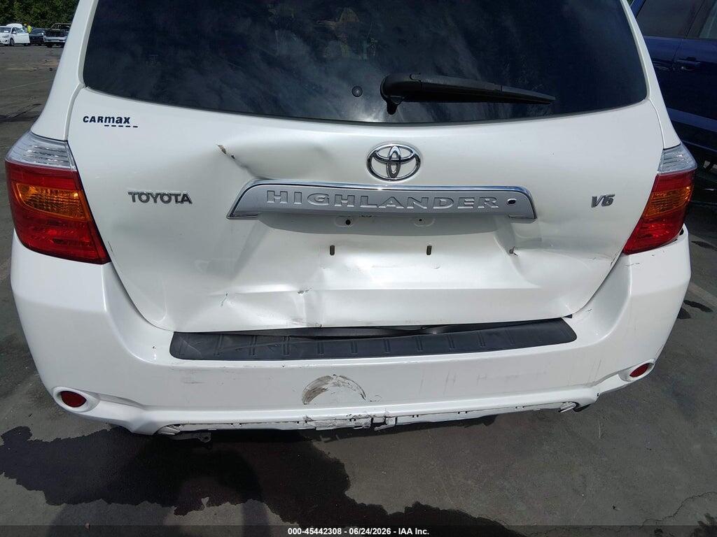 JTEDS42A292086210 2009 TOYOTA HIGHLANDER photo no. 6