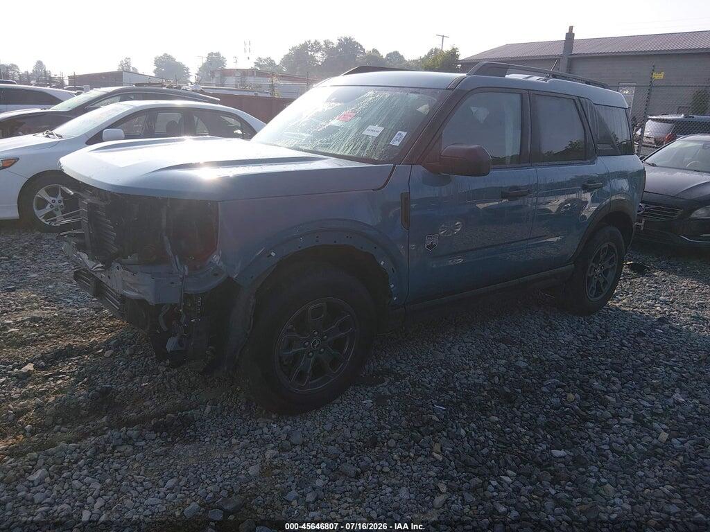 3FMCR9B64PRE32797 2023 FORD BRONCO SPORT photo no. 2