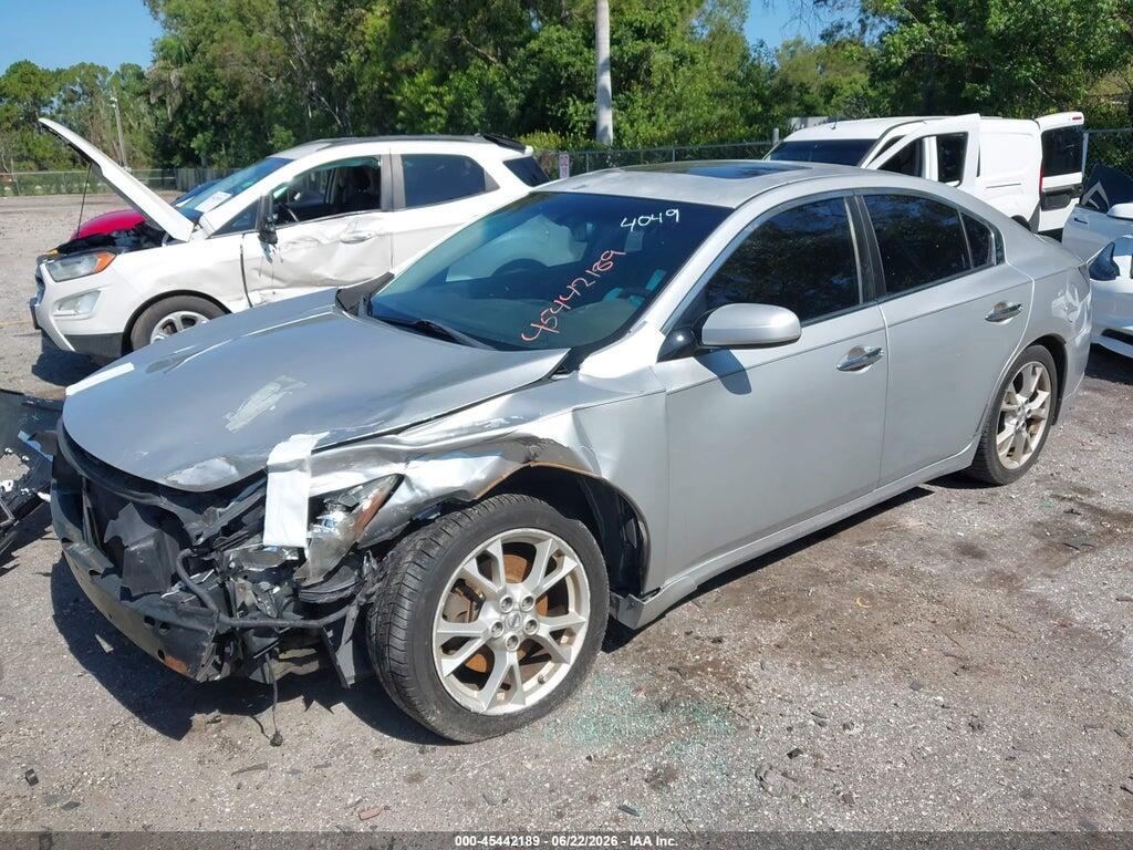 1N4AA5AP3CC844049 2012 NISSAN MAXIMA photo no. 2