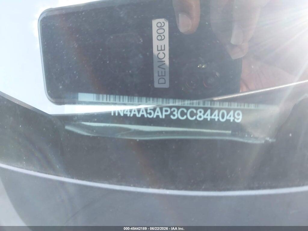1N4AA5AP3CC844049 2012 NISSAN MAXIMA photo no. 9