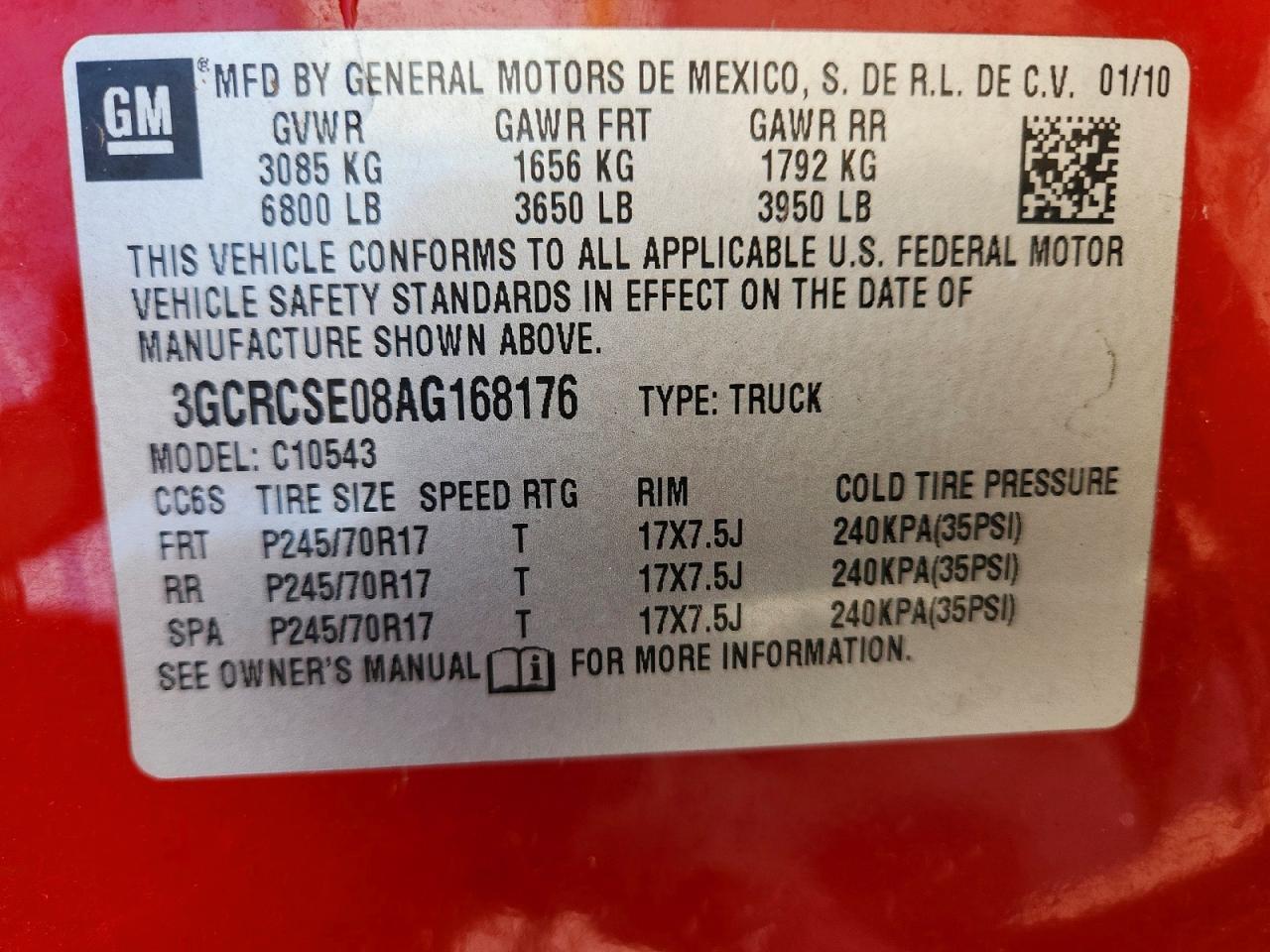 2010 CHEVROLET SILVERADO C1500 LT — Фото 12 из 12