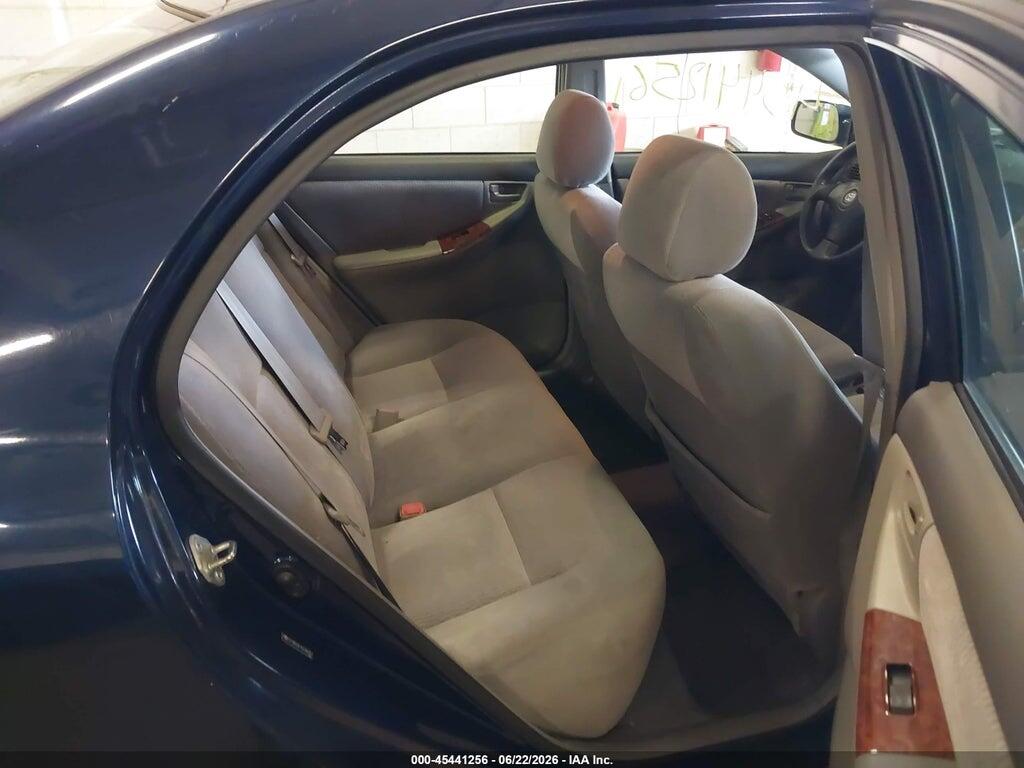 2T1BR32E15C368161 2005 TOYOTA COROLLA photo no. 8
