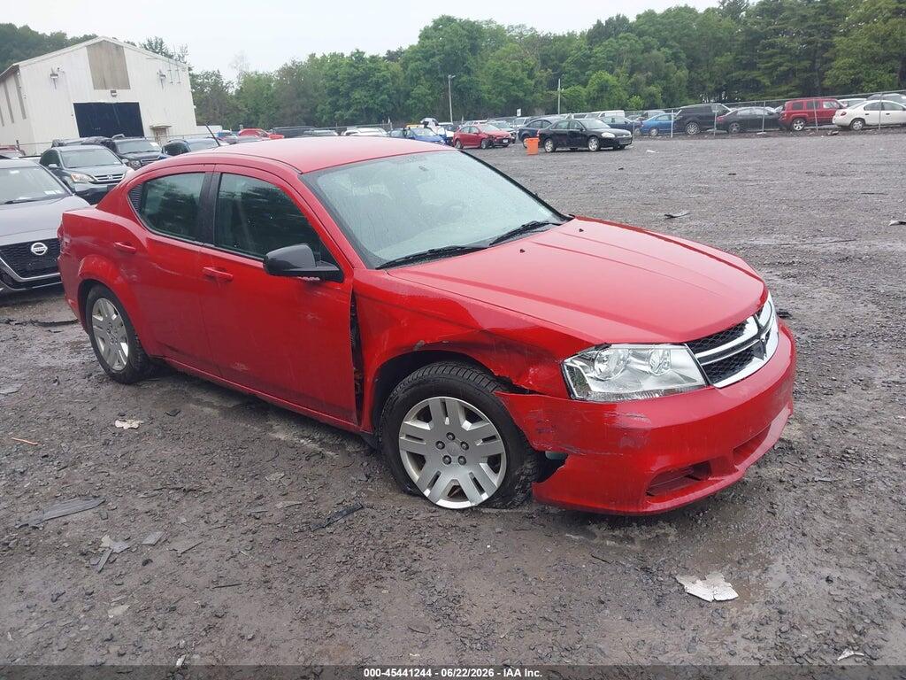 1C3CDZAB4DN588178 2013 DODGE AVENGER photo no. 1