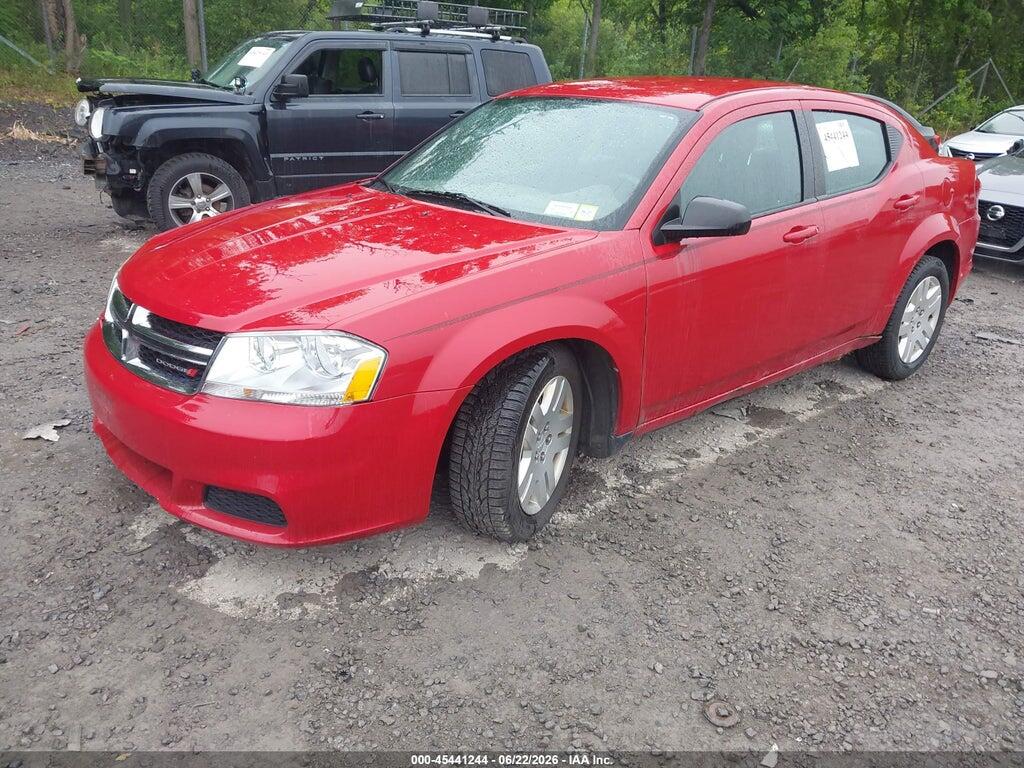 1C3CDZAB4DN588178 2013 DODGE AVENGER photo no. 2