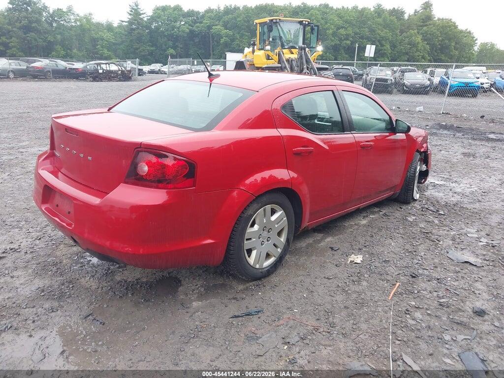 1C3CDZAB4DN588178 2013 DODGE AVENGER photo no. 4
