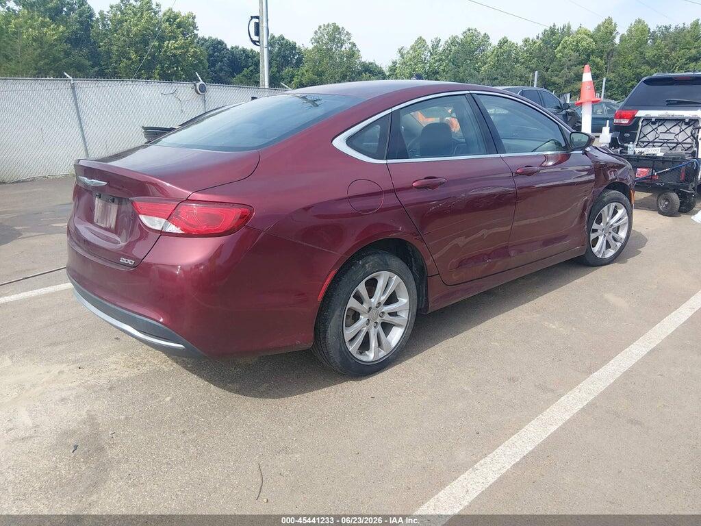 1C3CCCAB2FN752191 2015 CHRYSLER 200 photo no. 4