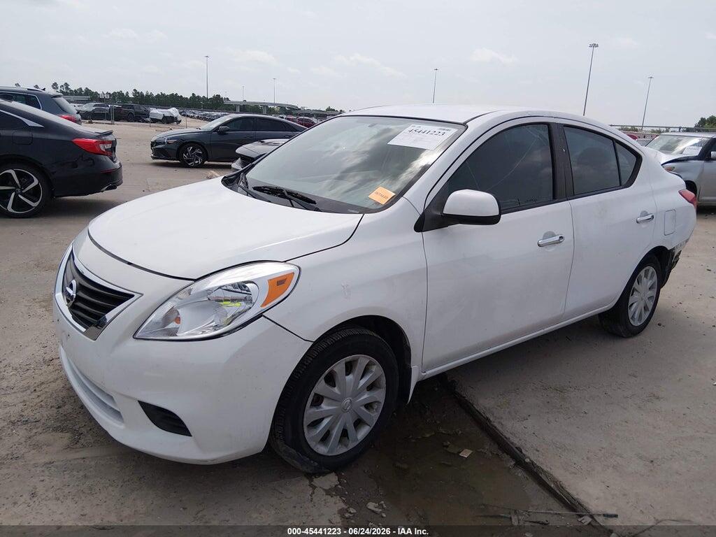 3N1CN7AP5CL857041 2012 NISSAN VERSA photo no. 2