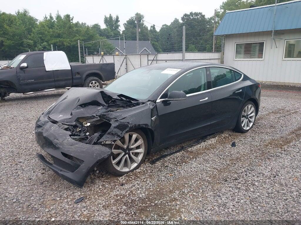 5YJ3E1EBXJF186681 2018 TESLA MODEL 3 photo no. 2