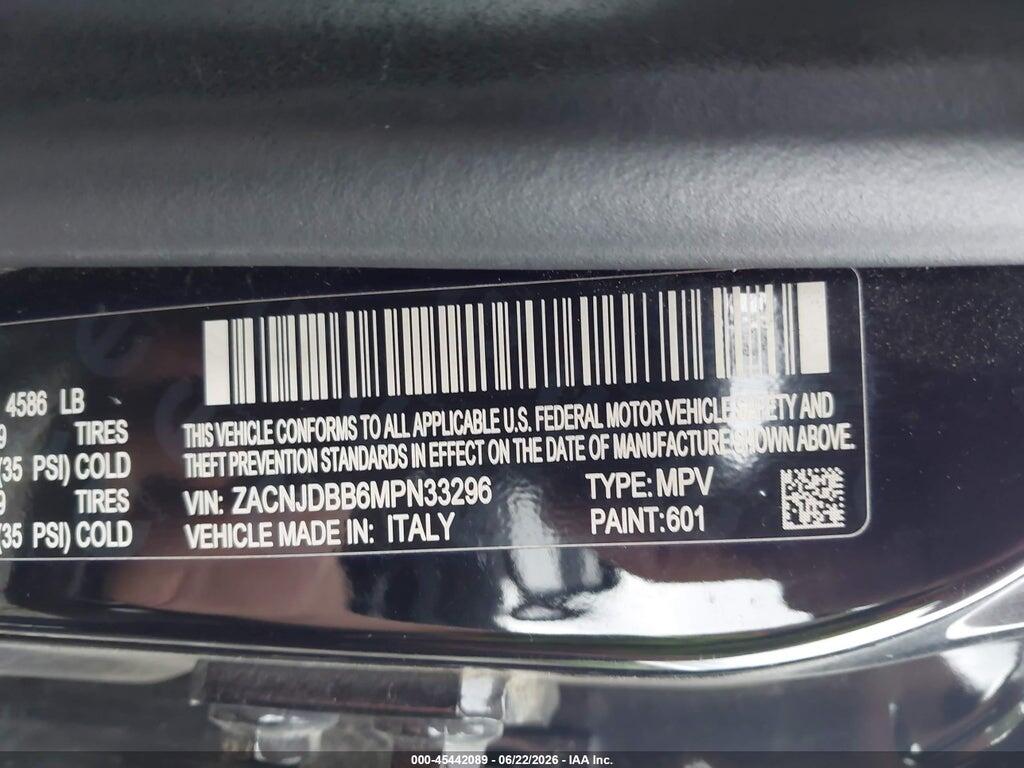 ZACNJDBB6MPN33296 2021 JEEP RENEGADE photo no. 9