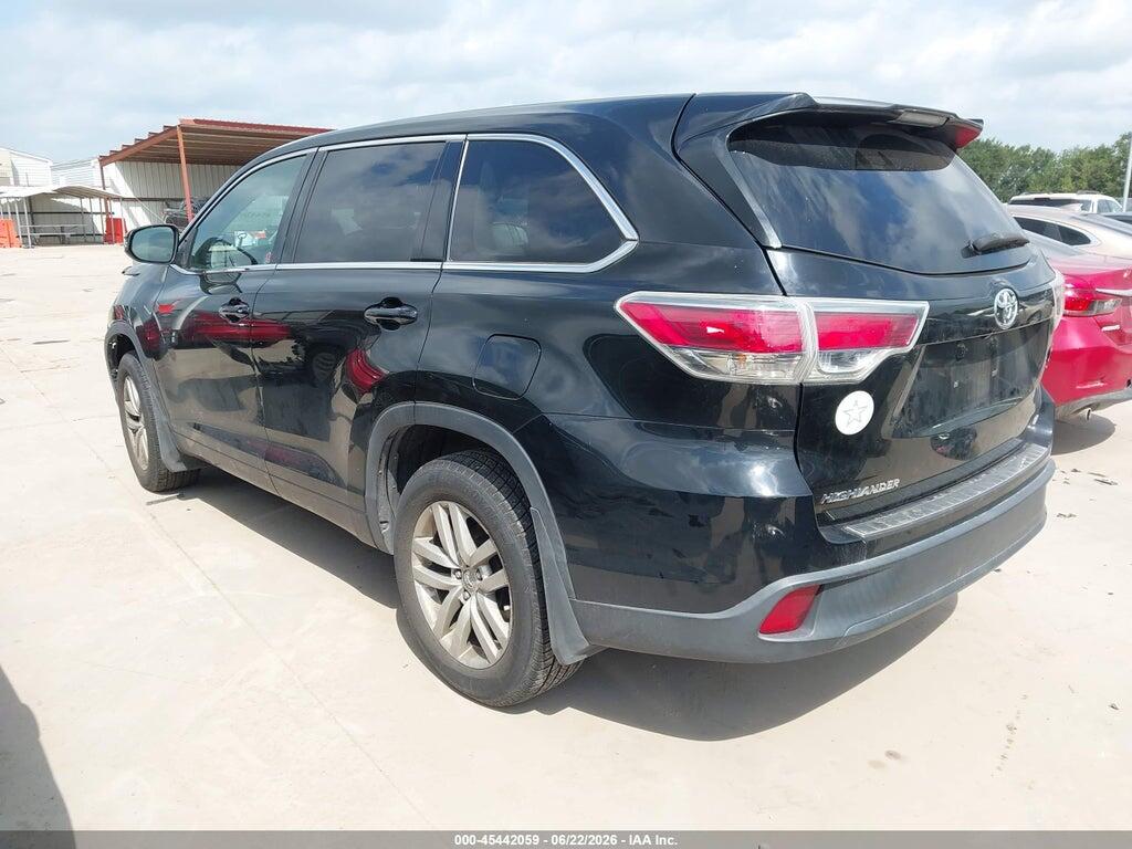 5TDZKRFH4ES025572 2014 TOYOTA HIGHLANDER photo no. 3