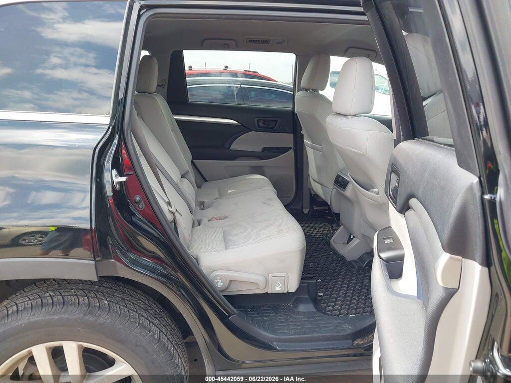 5TDZKRFH4ES025572 2014 TOYOTA HIGHLANDER photo no. 8