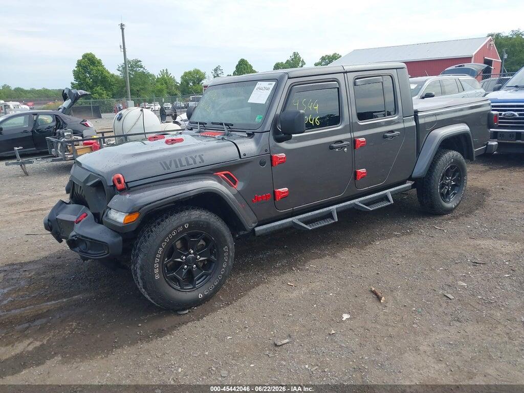 1C6HJTAGXML517296 2021 JEEP GLADIATOR photo no. 2