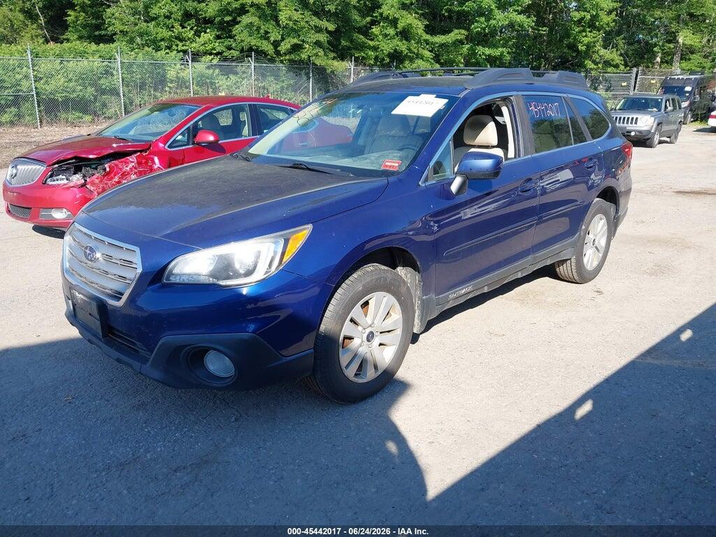 4S4BSACC4H3312603 2017 SUBARU OUTBACK photo no. 2