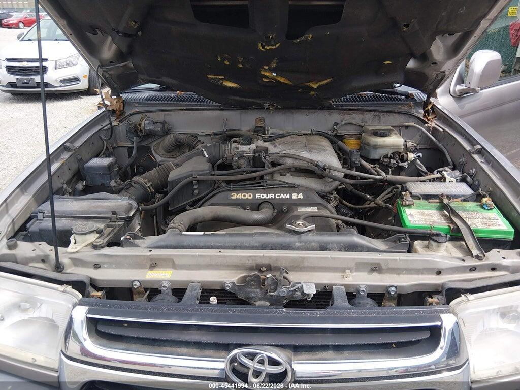 JT3GN86R110207586 2001 TOYOTA 4RUNNER photo no. 10