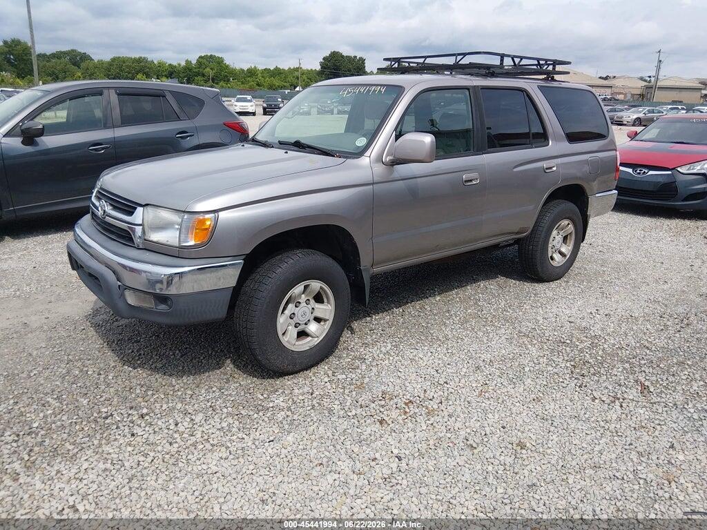 JT3GN86R110207586 2001 TOYOTA 4RUNNER photo no. 2