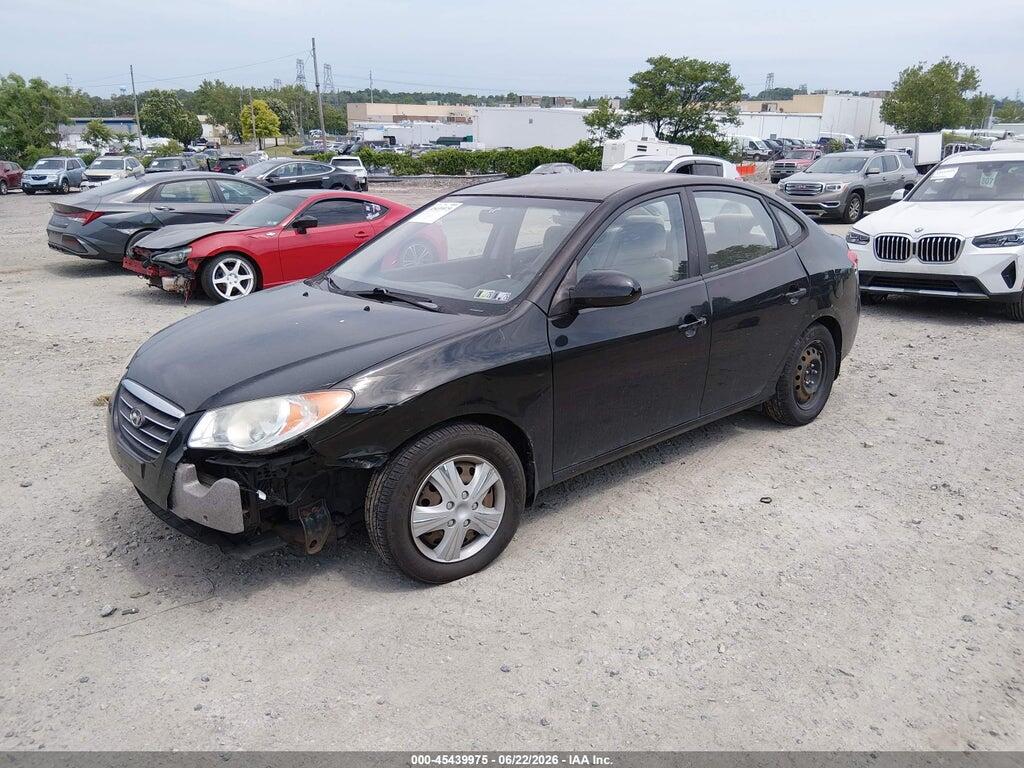 KMHDU46D69U803422 2009 HYUNDAI ELANTRA photo no. 2