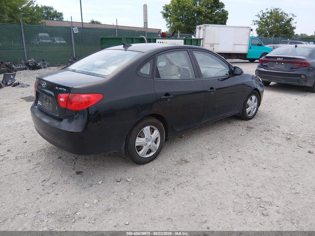 KMHDU46D69U803422 2009 HYUNDAI ELANTRA photo no. 4