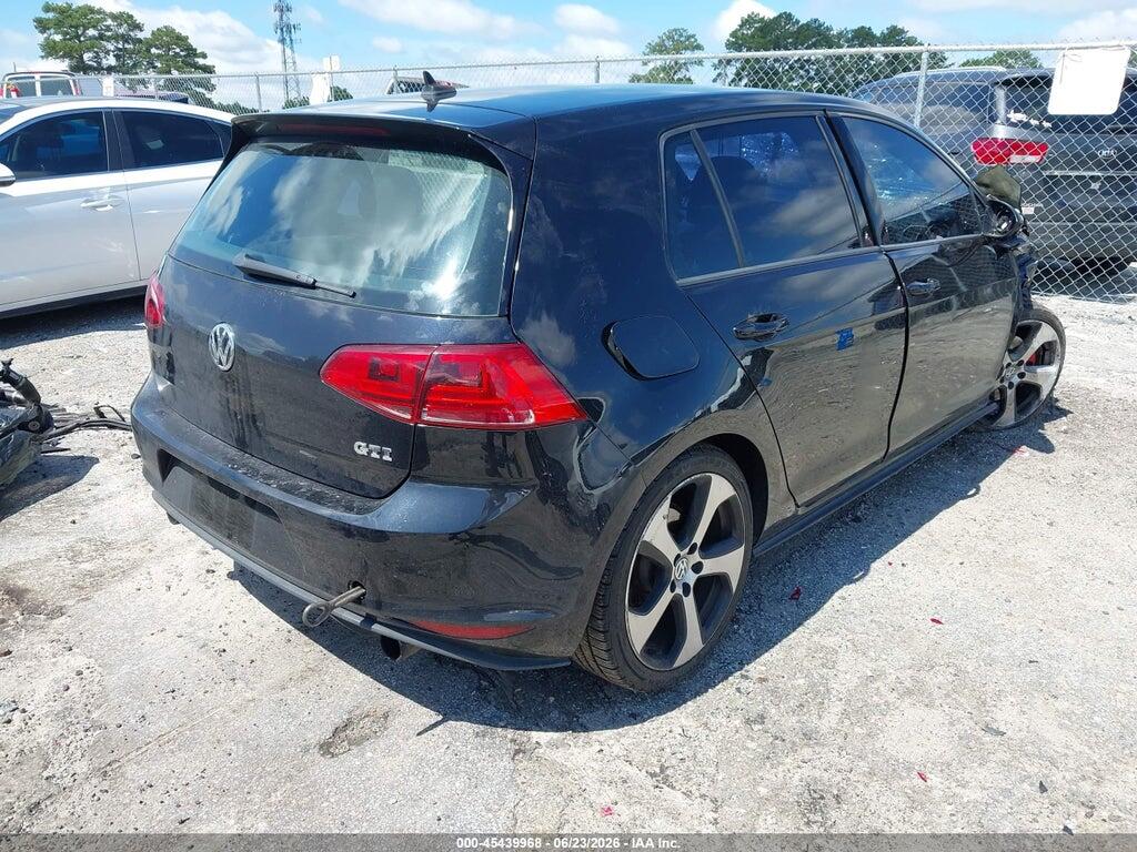3VW5T7AUXHM017191 2017 VOLKSWAGEN GOLF GTI photo no. 4