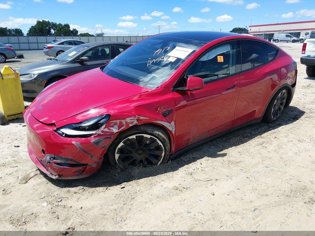7SAYGAEE5PF970787 2023 TESLA MODEL Y photo no. 2