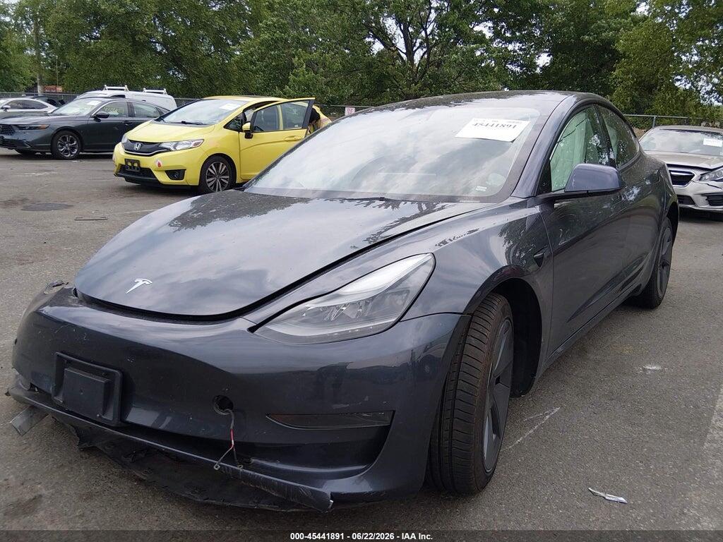 5YJ3E1EA3PF473876 2023 TESLA MODEL 3 photo no. 2