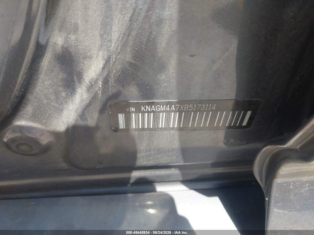 KNAGM4A7XB5173114 2011 KIA OPTIMA photo no. 9