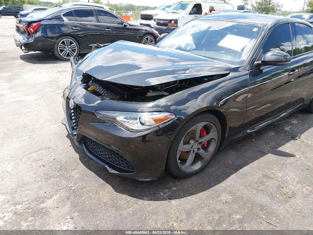 ZARFAEBNXH7532197 2017 ALFA ROMEO GIULIA photo no. 6