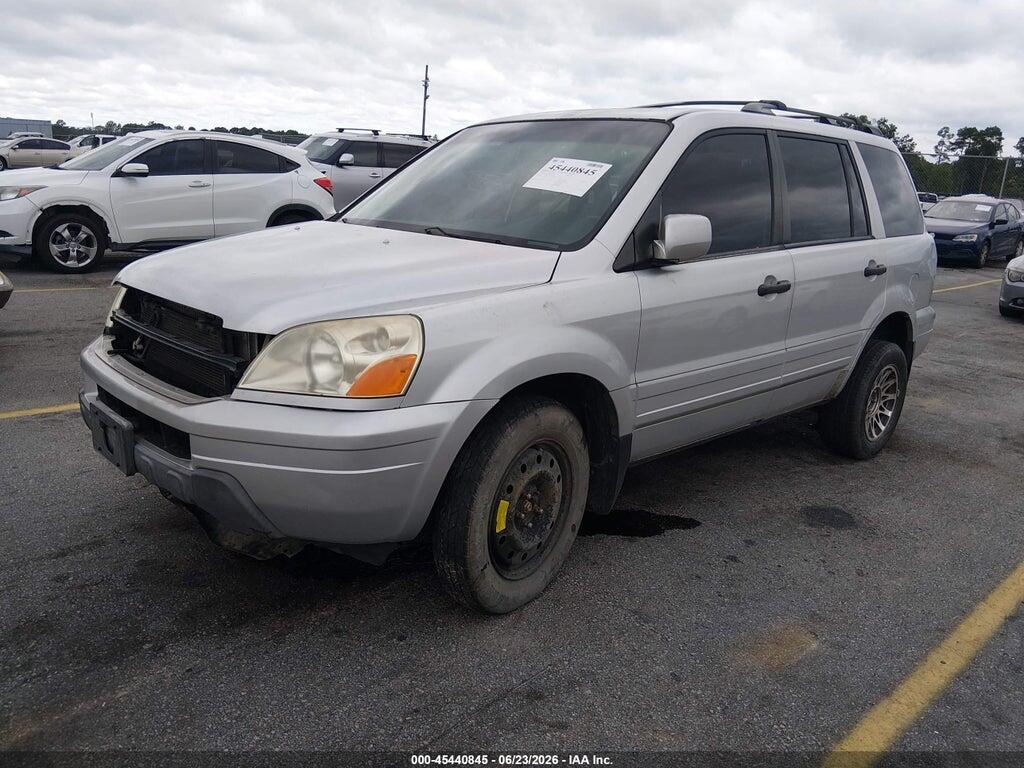 5FNYF18655B011293 2005 HONDA PILOT photo no. 2
