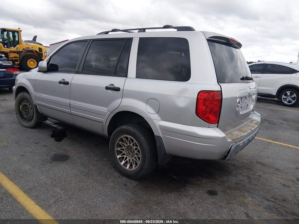 5FNYF18655B011293 2005 HONDA PILOT photo no. 3