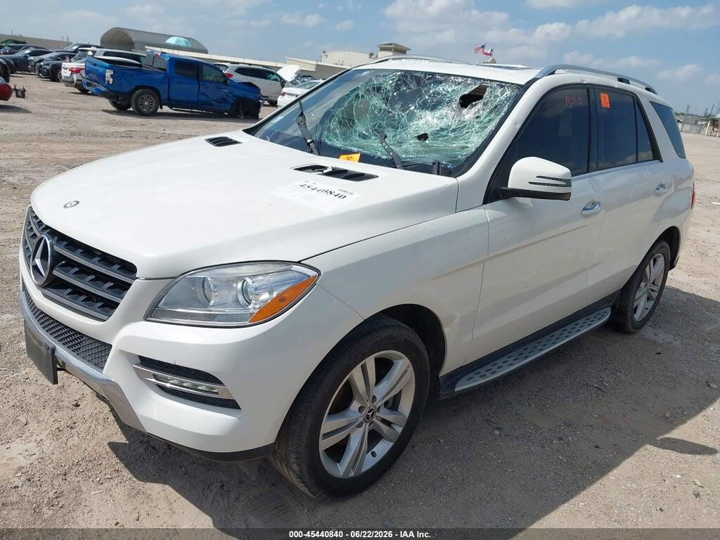 4JGDA5JB6DA159256 2013 MERCEDES-BENZ ML 350 photo no. 2
