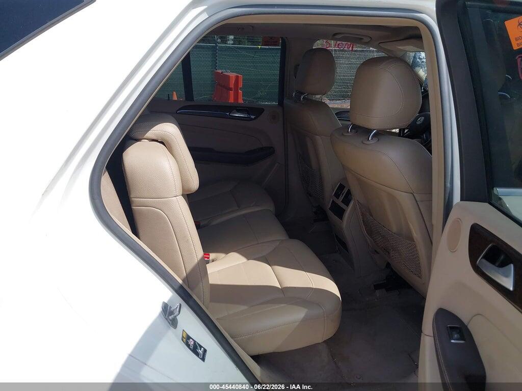 4JGDA5JB6DA159256 2013 MERCEDES-BENZ ML 350 photo no. 8