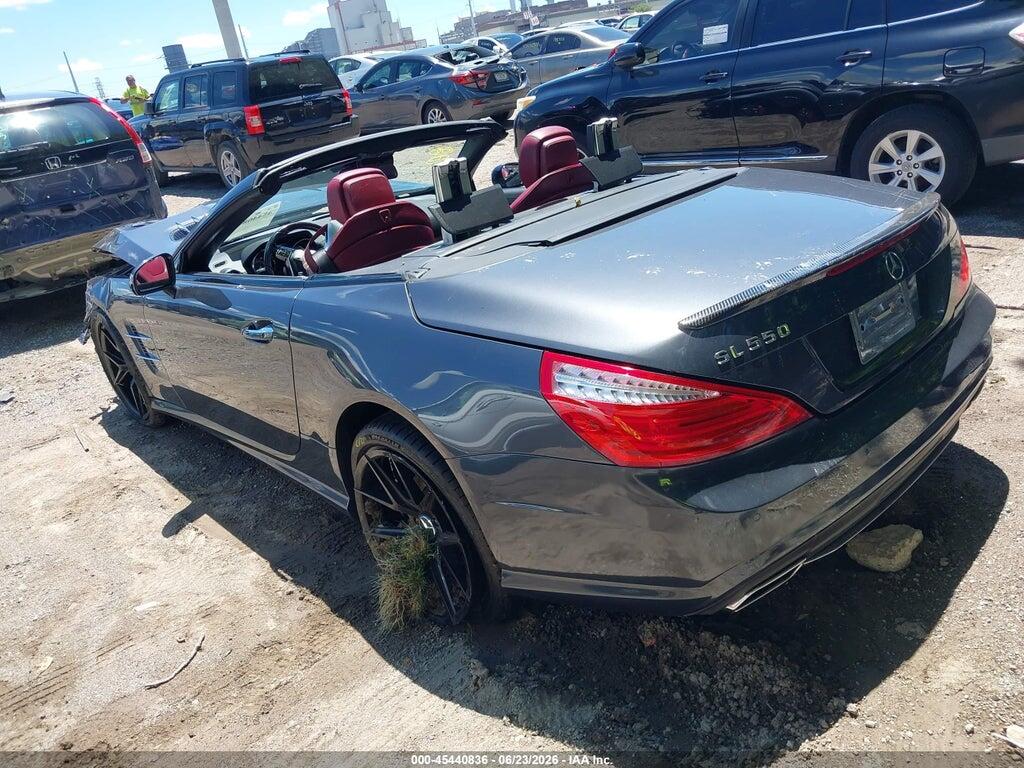 WDDJK7DA8DF001271 2013 MERCEDES-BENZ SL 550 photo no. 3