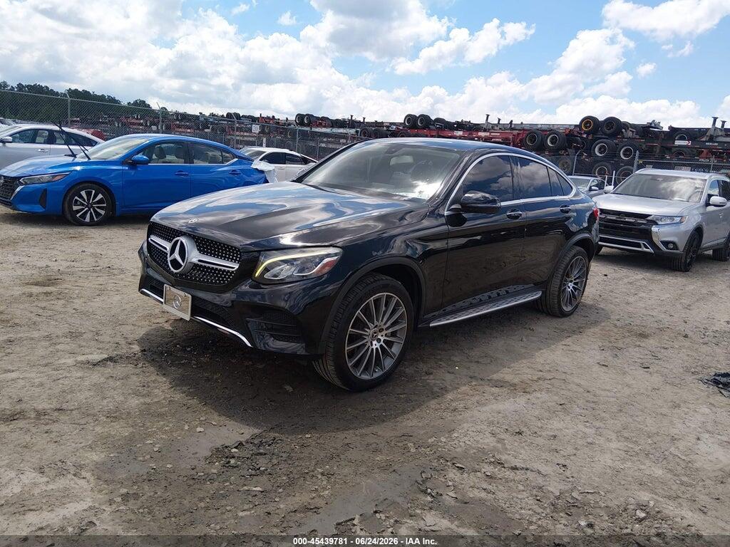 WDC0J4KB0HF281187 2017 MERCEDES-BENZ GLC 300 COUPE photo no. 2
