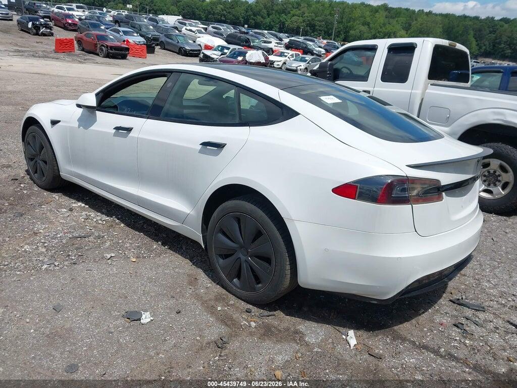 5YJSA1E63MF440956 2021 TESLA MODEL S photo no. 3