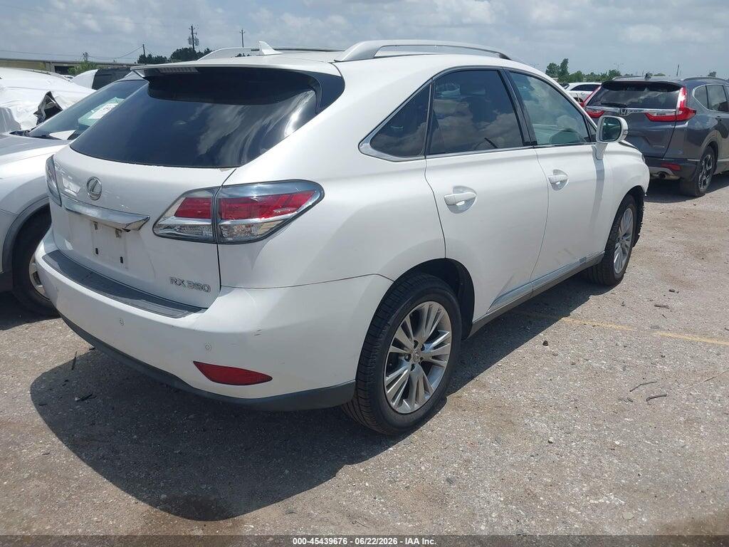 2T2ZK1BA2DC118913 2013 LEXUS RX 350 photo no. 4