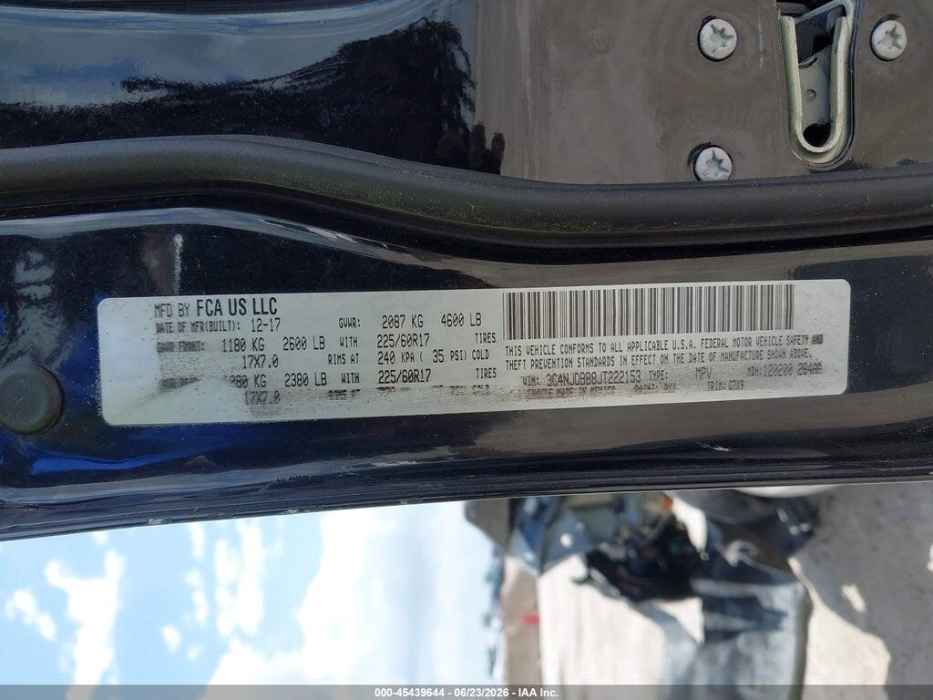 3C4NJDBB8JT222153 2018 JEEP COMPASS photo no. 9