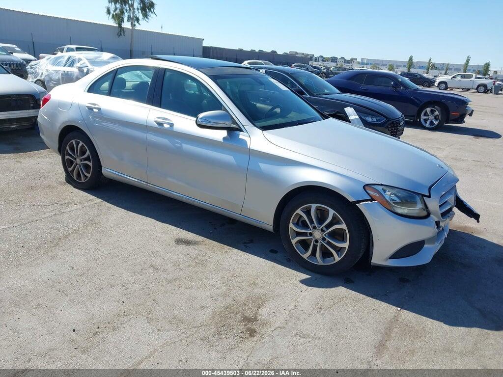 55SWF4JB9FU047164 2015 MERCEDES-BENZ C 300 photo no. 1
