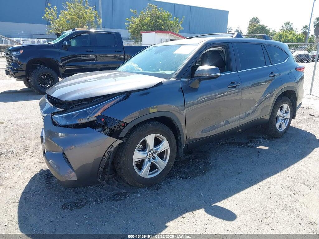 5TDKDRAH1PS032050 2023 TOYOTA HIGHLANDER photo no. 2