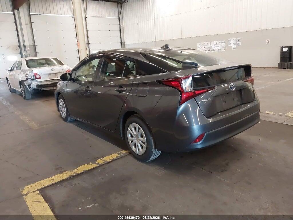 JTDKARFU4K3090176 2019 TOYOTA PRIUS photo no. 3
