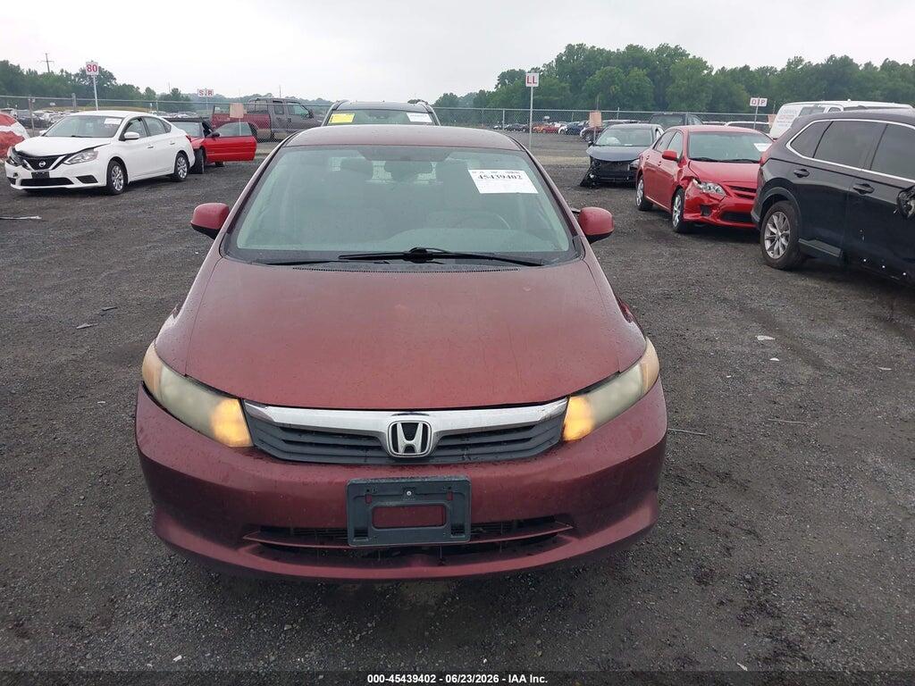 19XFB2F58CE323162 2012 HONDA CIVIC photo no. 12