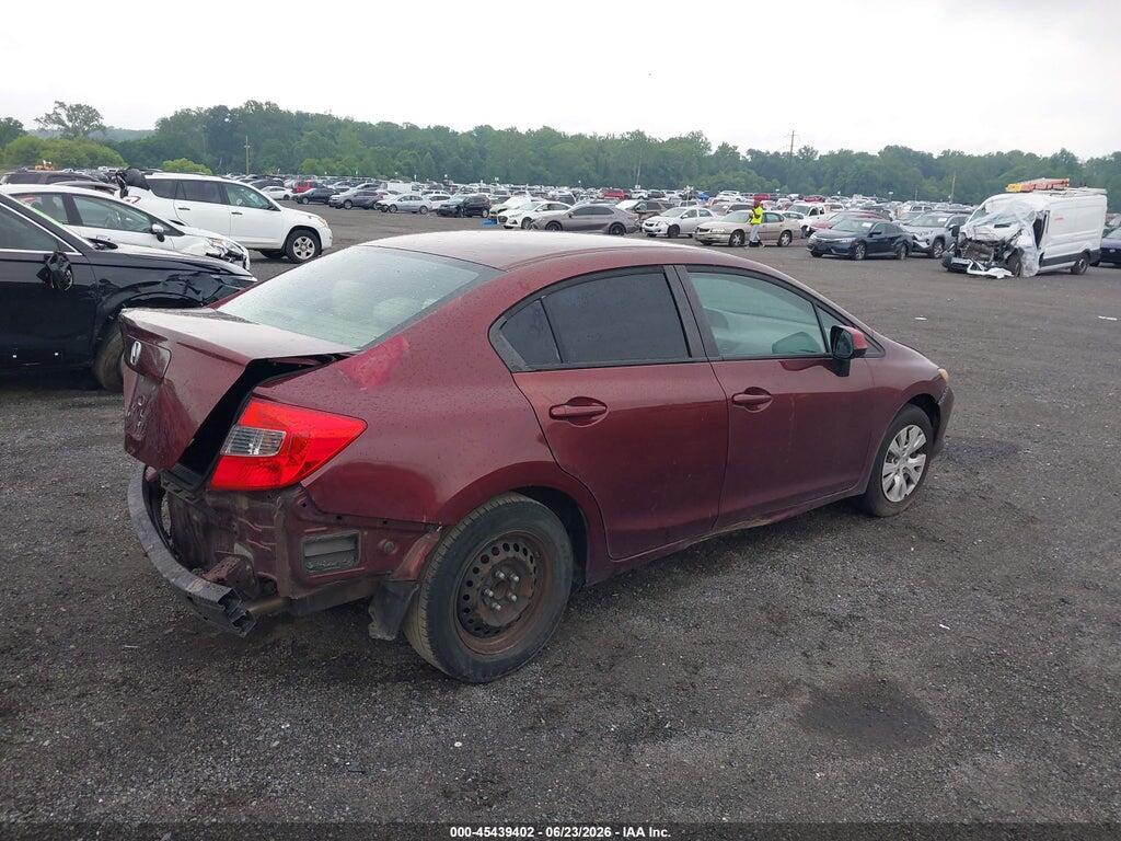 19XFB2F58CE323162 2012 HONDA CIVIC photo no. 4