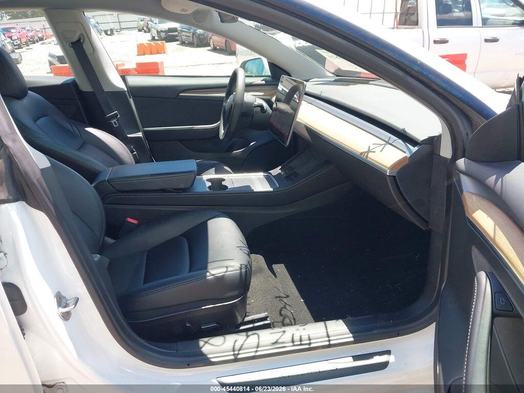 5YJ3E1EA4MF027196 2021 TESLA MODEL 3 photo no. 5