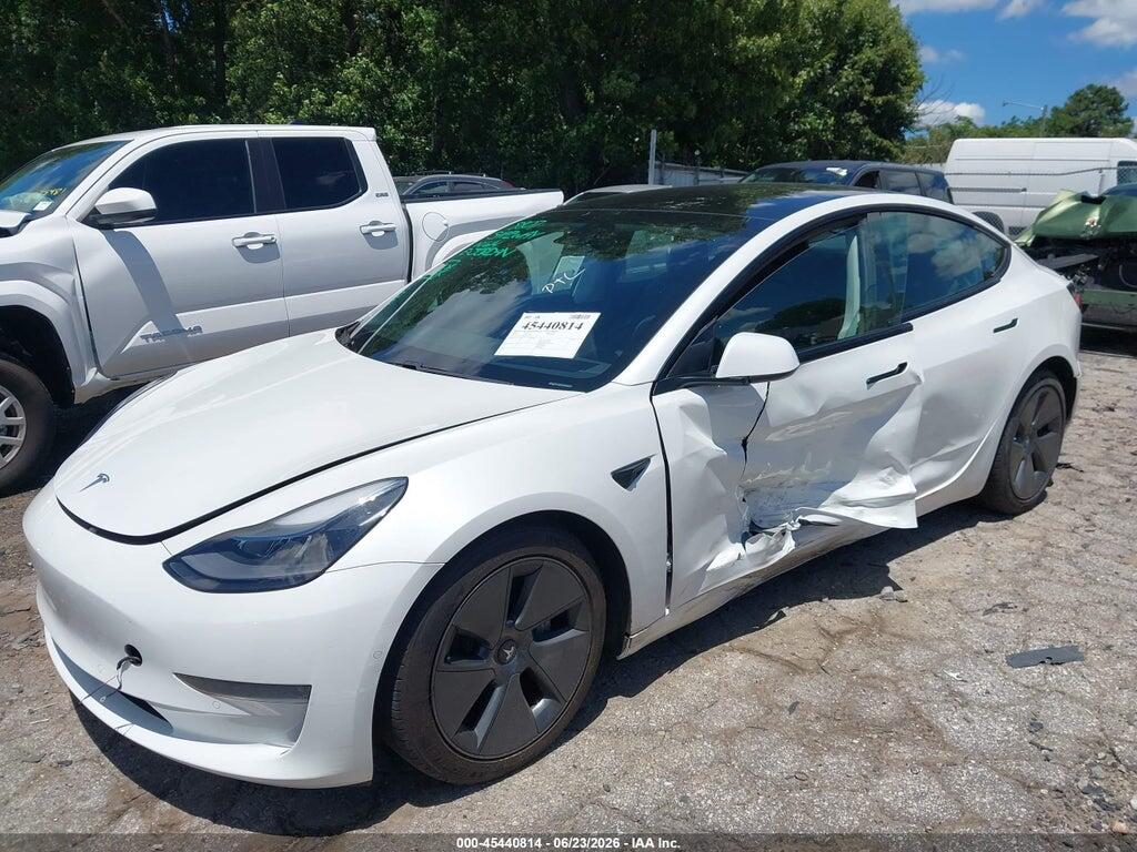 5YJ3E1EA4MF027196 2021 TESLA MODEL 3 photo no. 6