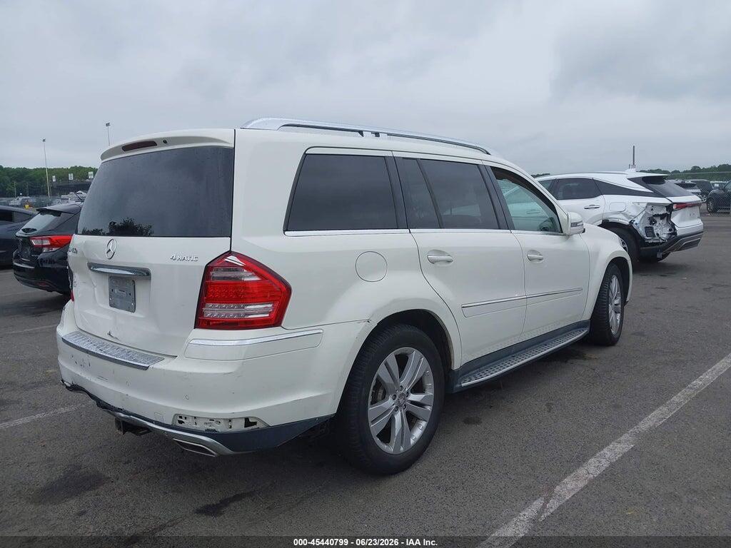 4JGBF7BE3CA786623 2012 MERCEDES-BENZ GL 450 photo no. 4
