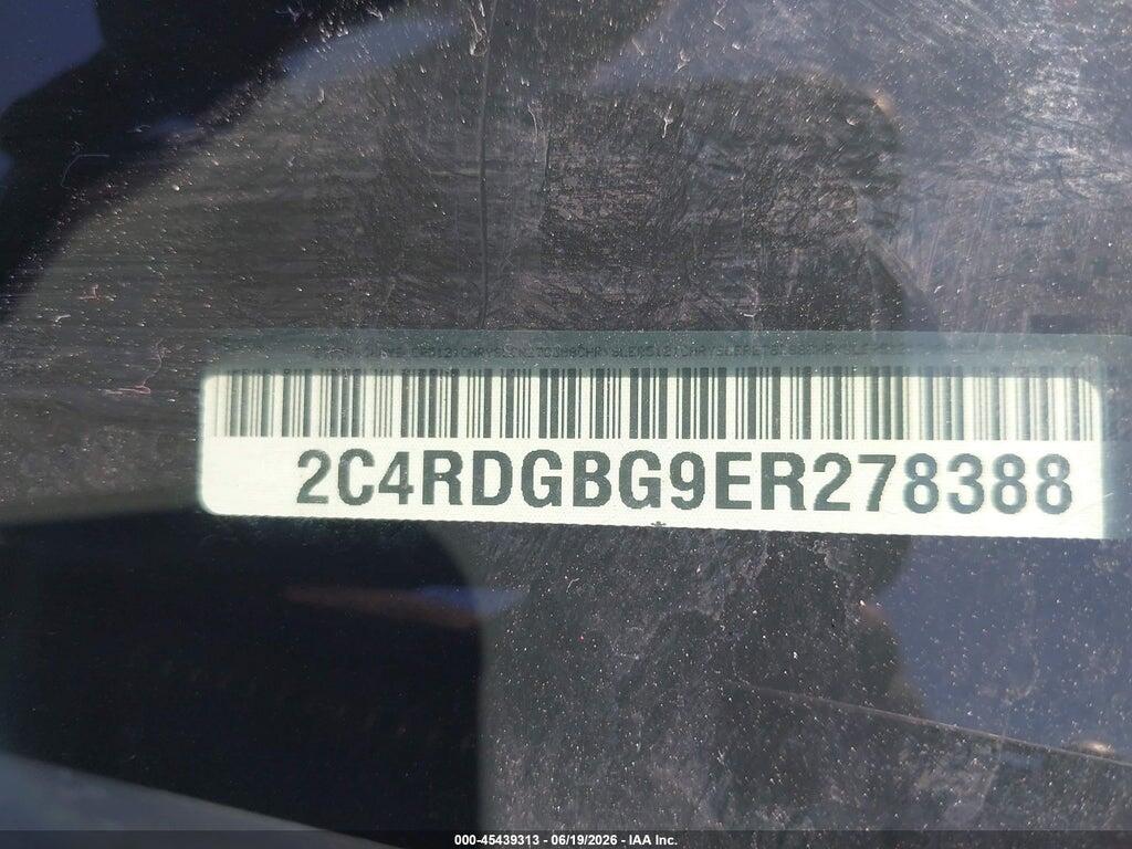 2C4RDGBG9ER278388 2014 DODGE GRAND CARAVAN photo no. 9